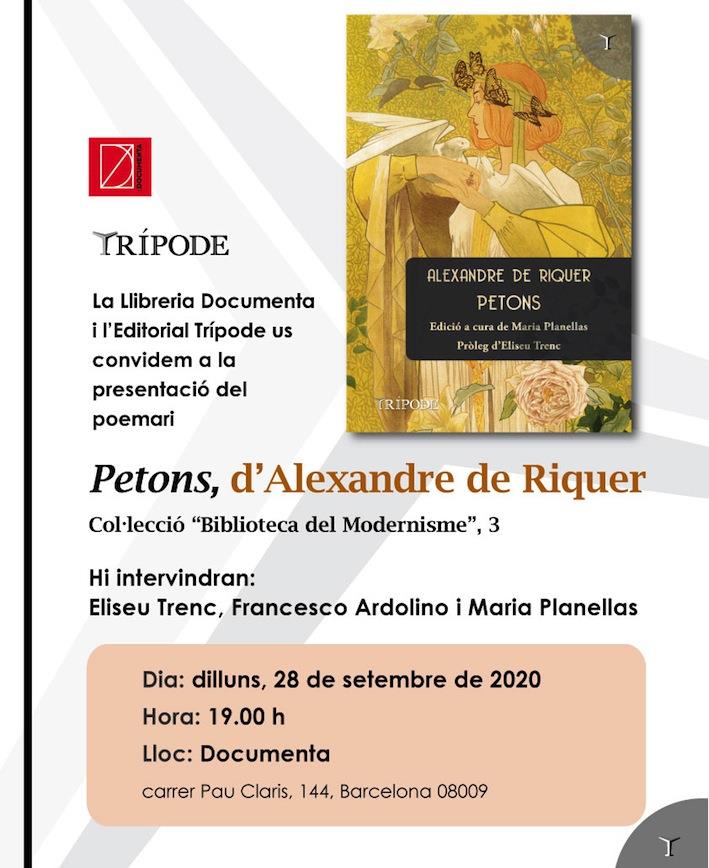 Presentem Petons, d'Alexandre de Riquer - 