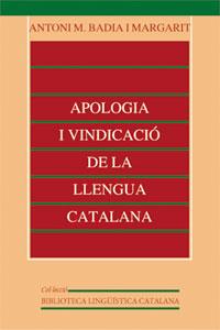APOLOGIA I VINDICACIO D LA LLENG | 9788437059303 | MARGARIT