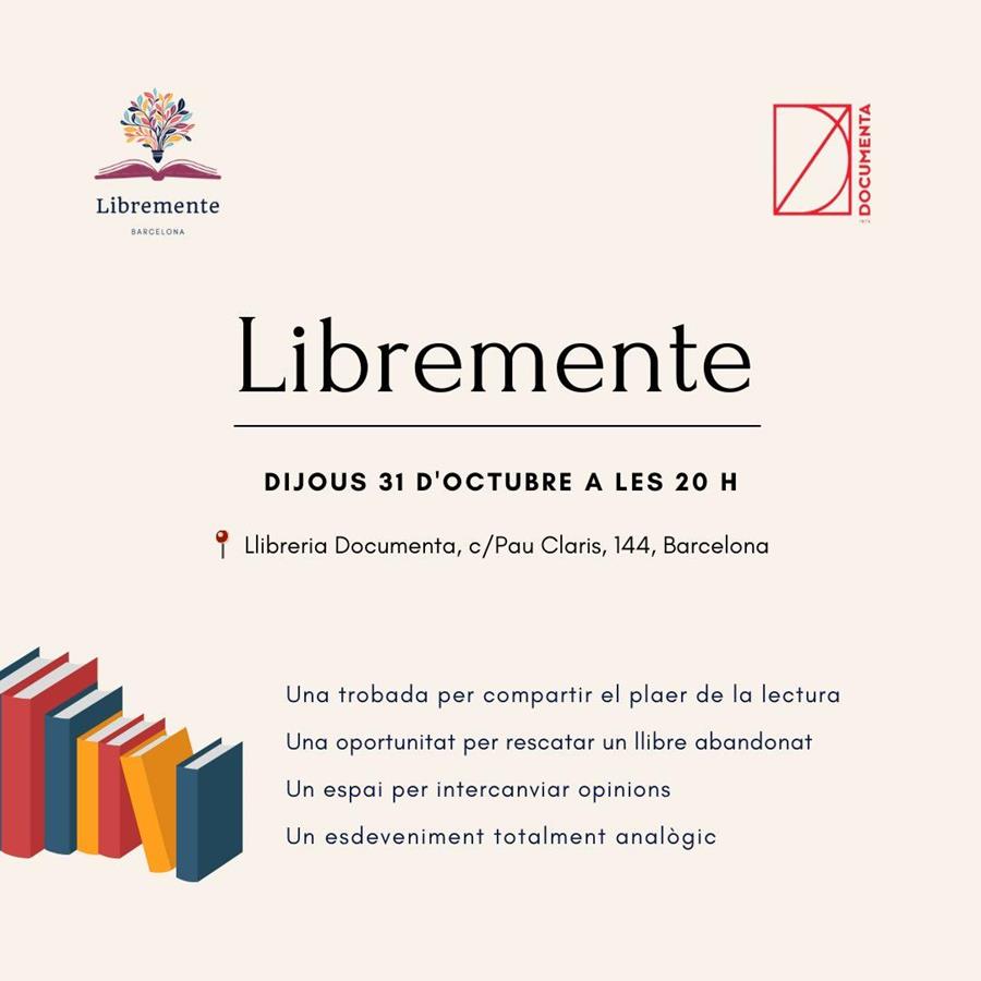 Libremente. Espai compartit de lectura amb Lucia Bandini i Ilaria Bada - 