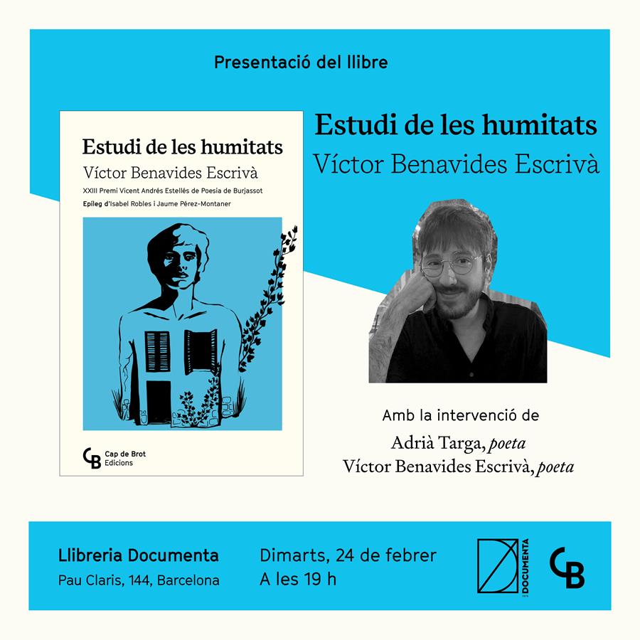 Presentació «Estudi de les humitats» de Víctor Benavides Escrivà - 