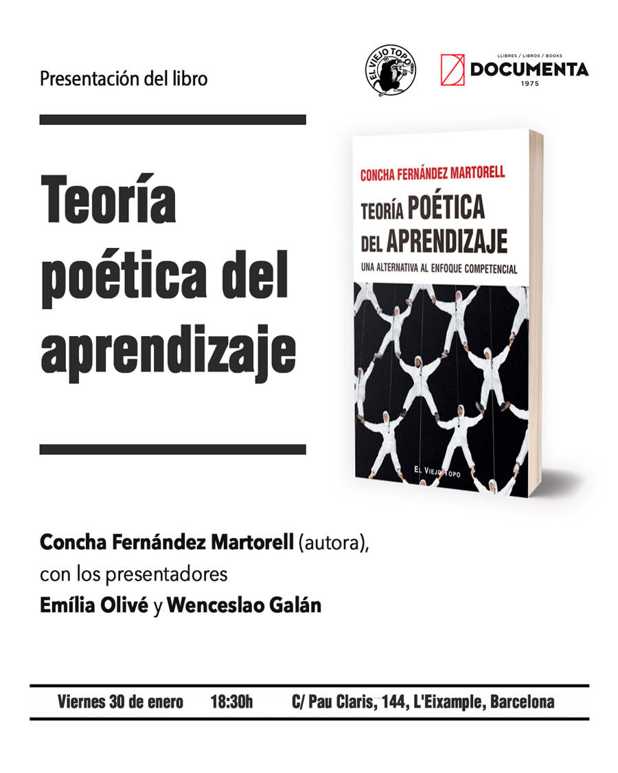 Presentació «Teoría del aprendizaje» de Concha Fernández Martorell - 
