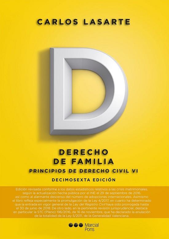 PRINCIPIOS DE DERECHO CIVIL. TOMO VI | 9788491232810 | LASARTE ÁLVAREZ, CARLOS