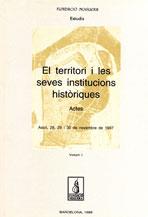 EL TERRITORI I LES SEVES INSTITUCIONS HISTÒRIQUES | 9788479356033 | VARIOS AUTORES