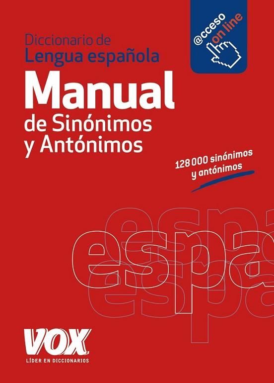 DICCIONARIO-MANUAL DE SINÓNIMOS Y ANTÓNIMOS | 9788499741475 | DIVERSOS