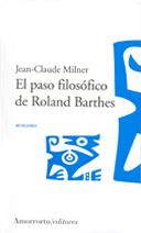 EL PASO FILOSOFICO D ROLAND BARH | 9789505187188 | MILNER, JEAN-CLAUDE
