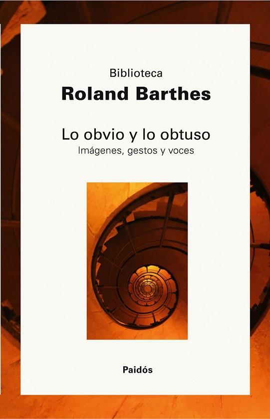 LO OBVIO Y LO  OBTUSO | 9788449322327 | ROLAND BARTHES