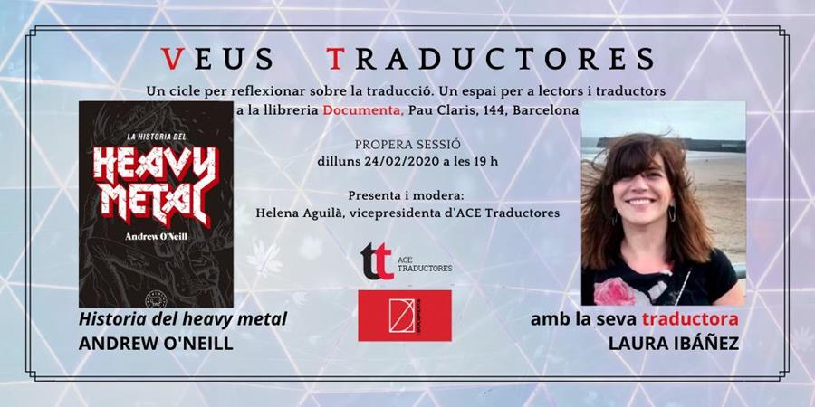 Laura Ibañez ens parla de la seva traducció de  La Historia del Heavy Metal d'Andrew O'Neill - 