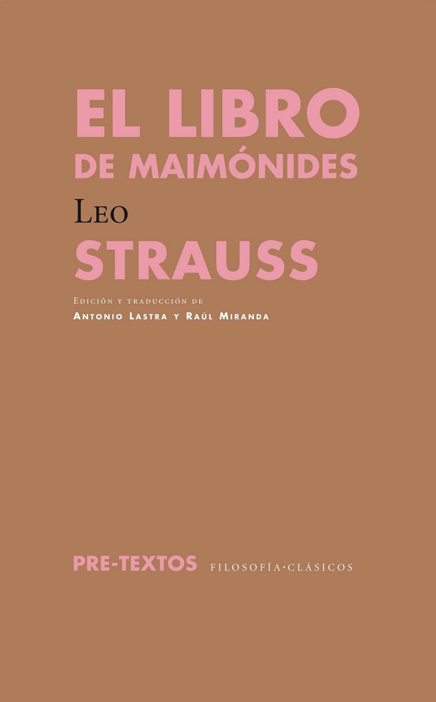 EL LIBRO DE MAIMONIDES | 9788415297956 | STRAUSS