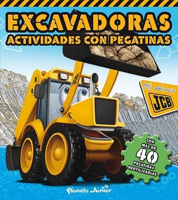 JCB. EXCAVADORAS. ACTIVIDADES CON PEGATINAS | 9788408121428 | DIVERSOS