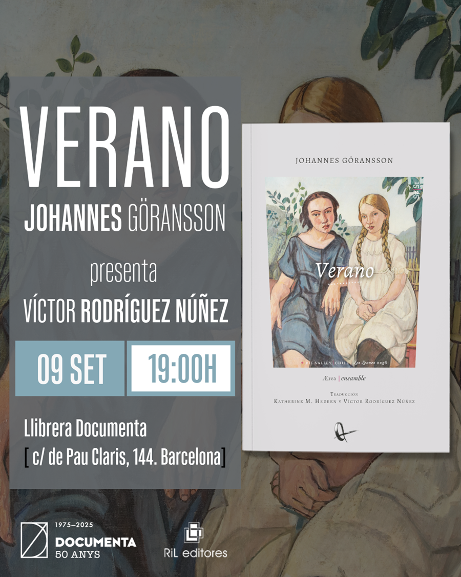 Presentació «Verano» de Johannes Göransson - 