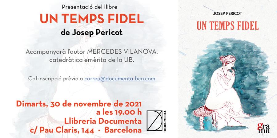Presentem «Un temps fidel» de Josep Pericot - 