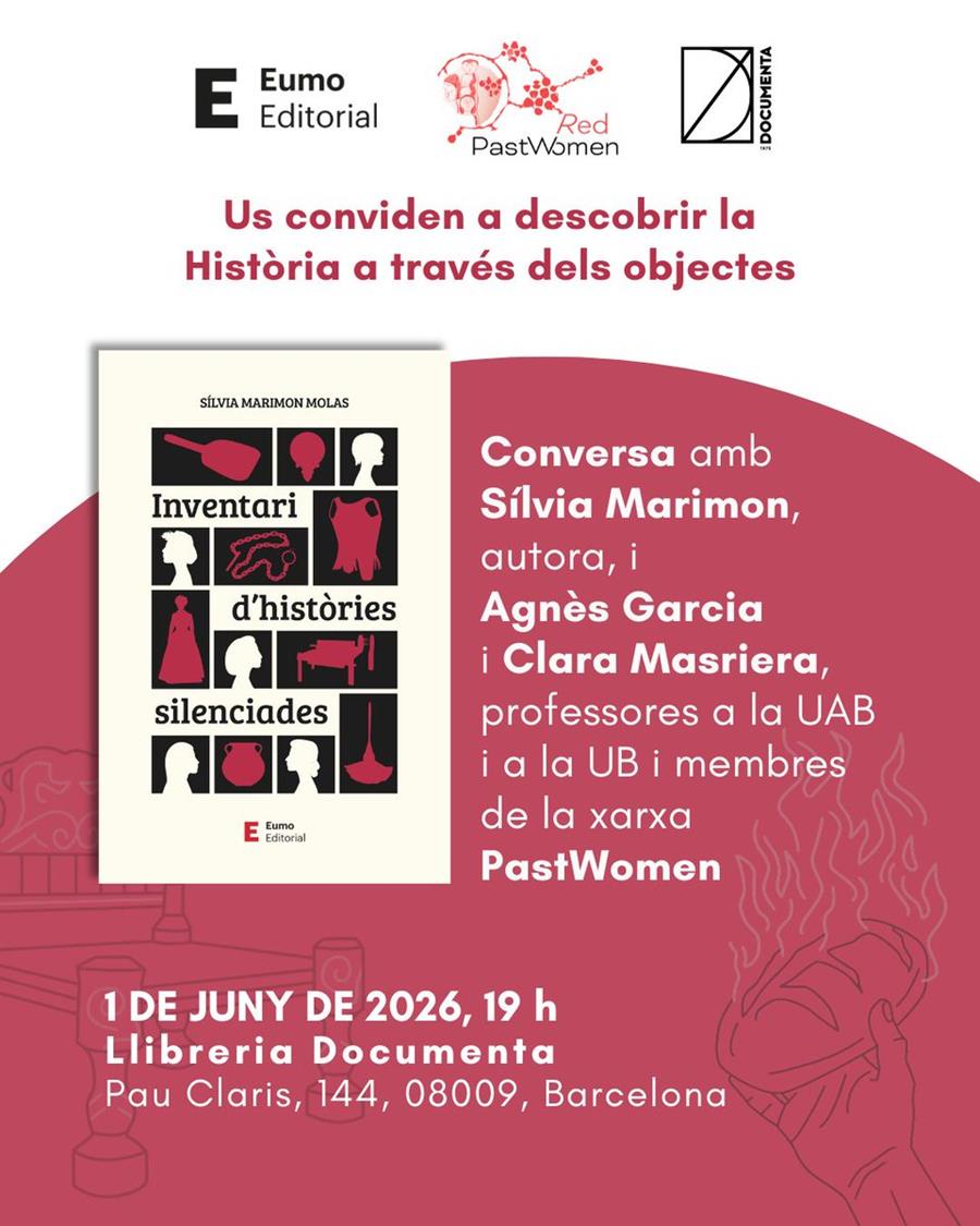 Presentació «Inventari d'històries silenciades» de Sílvia Marimon Molas   - 