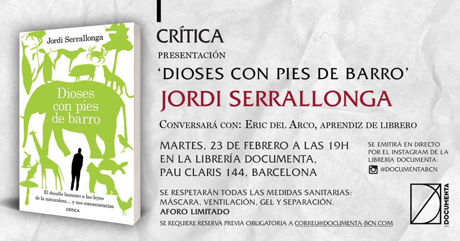Presentem «Dioses con pies de barro» de Jordi Serrallonga - 