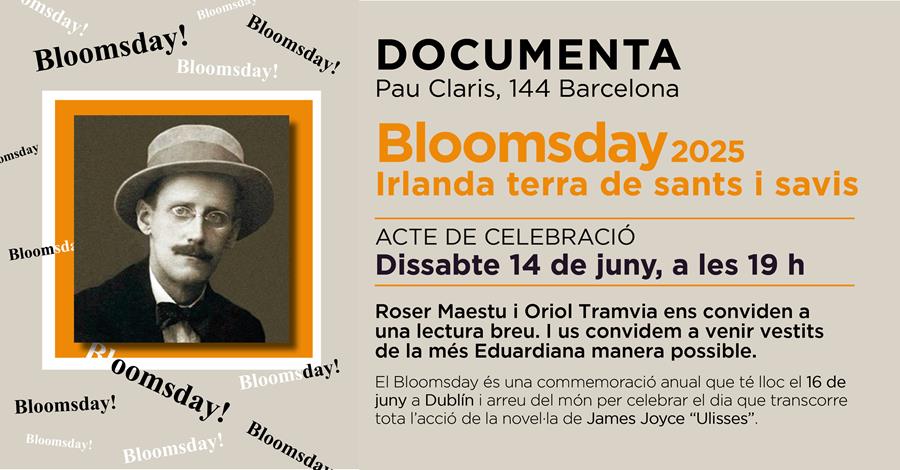 BLOOMSDAY: "Irlanda terra de sants i savis", una lectura de l’Ulisses de Joyce - 