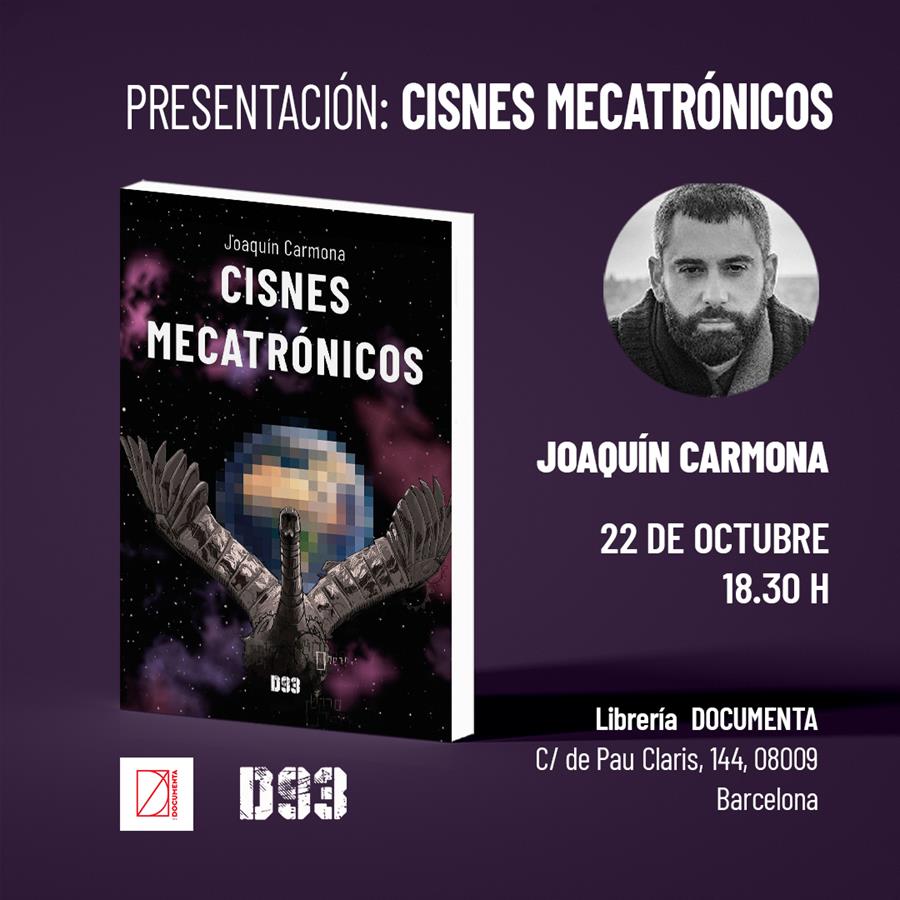 Presentem «Cisnes Mecatrónicos» de Joaquín Carmona - 