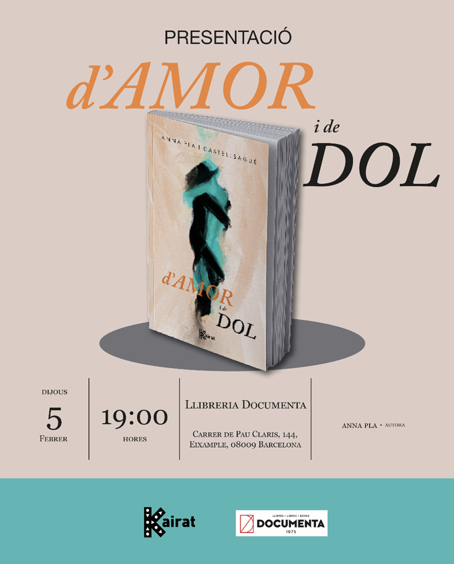 Presentació «D'amor i de dol» d'Anna Pla - 