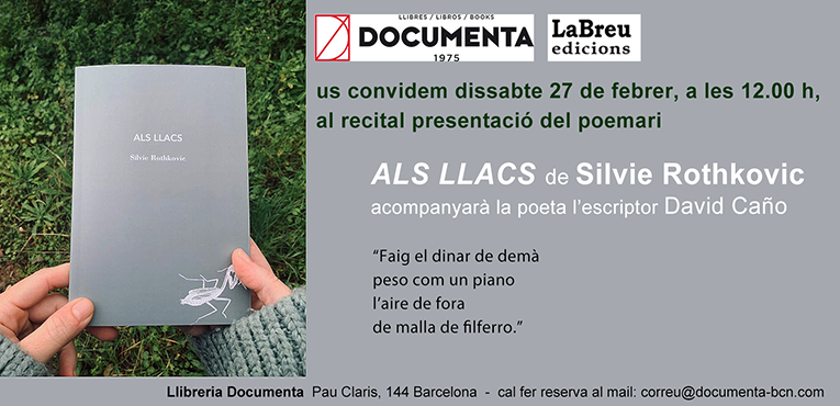 Presentem «Als Llacs» de Silvie Rothkovic - 