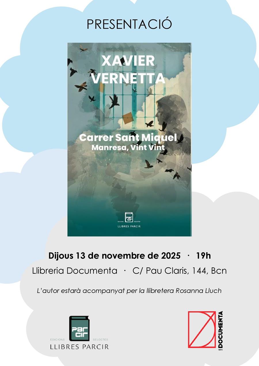 Presentació «Carrer Sant Miquel, Manresa Vint Vint» de  Xavier Vernetta - 