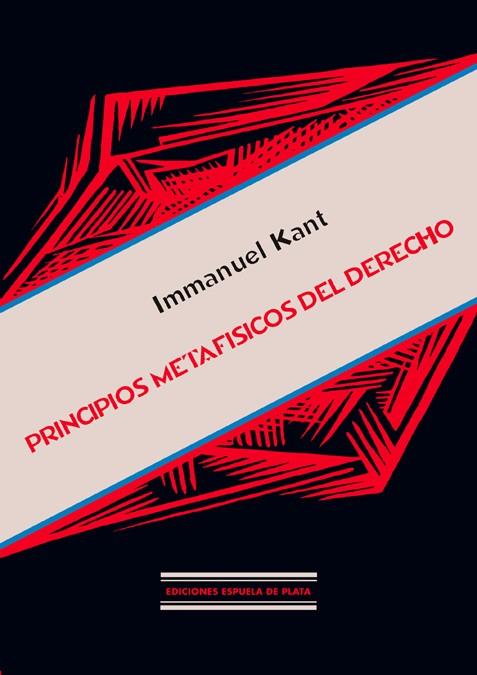 PRINCIPIOS METAFISICOS DERECHO | 9788496133310 | KANT