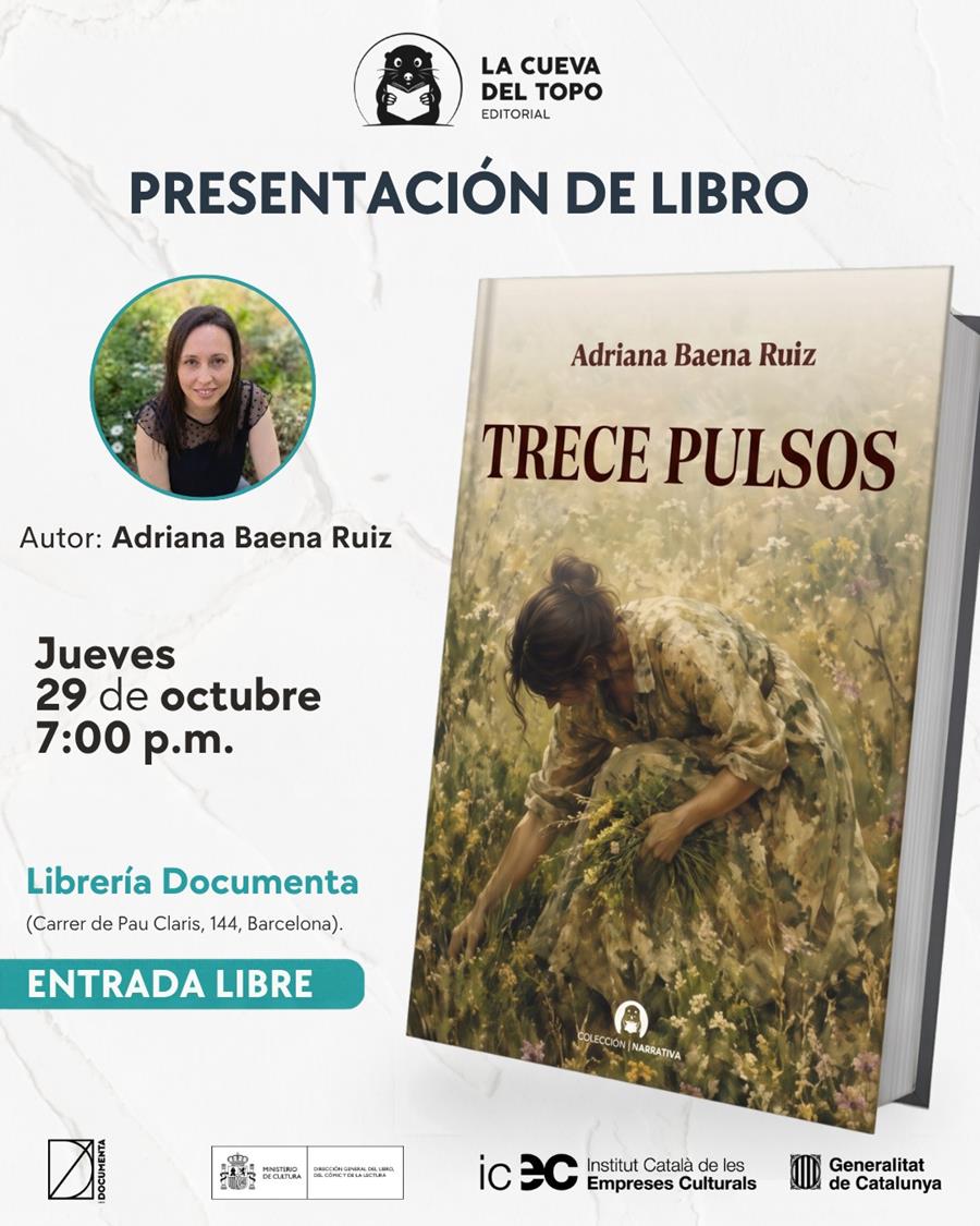 Presentació «Trece pulsos», d'Ariadna Baena Ruiz - 