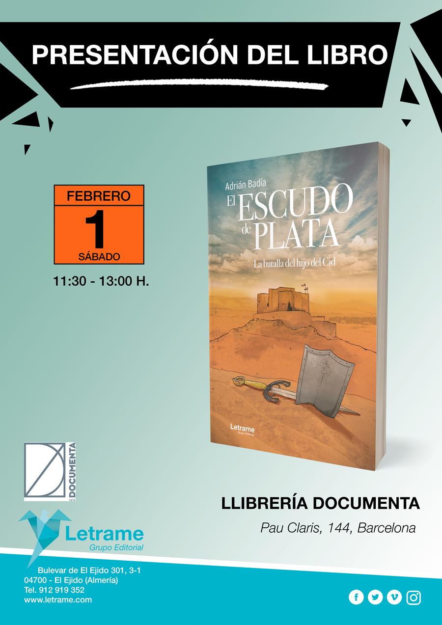 Presentem "El escudo de plata" d'Adrian Badia - 