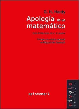APOLOGÍA DE UN MATEMÁTICO | 9788493071905 | HARDY