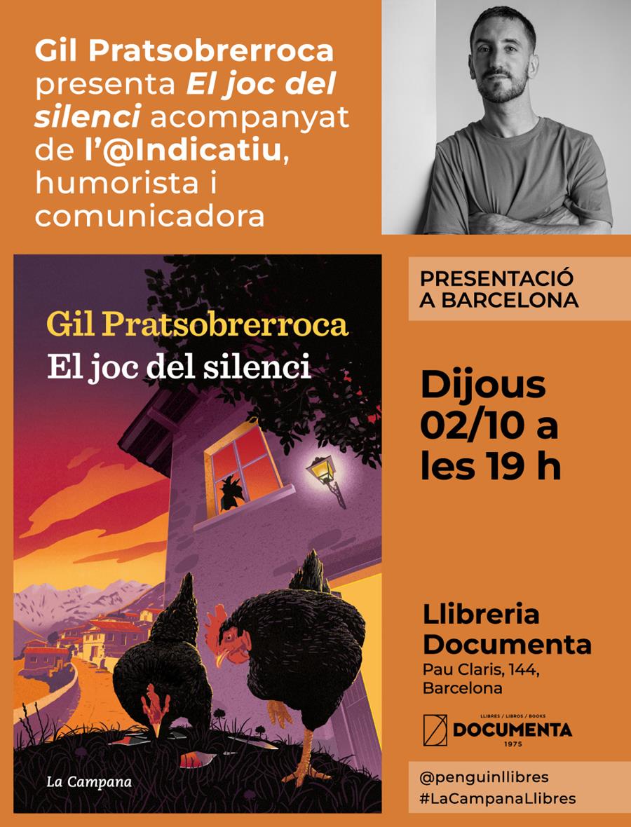 Presentació «El joc del silenci» de Gil Pratsobrerroca - 
