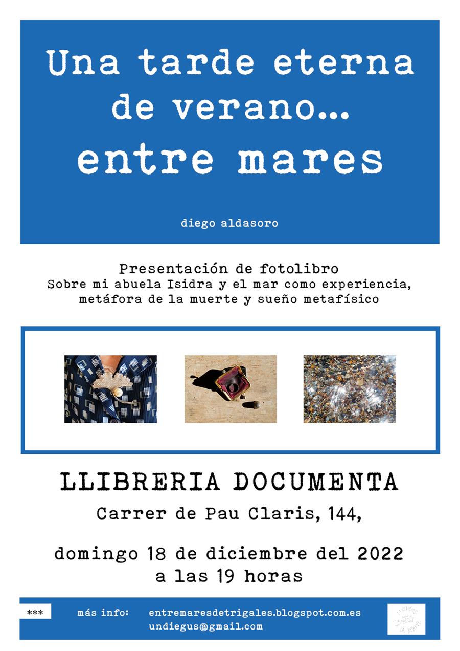 Presentem el fotollibre «Entre mares» de Diego Aldasoro - 