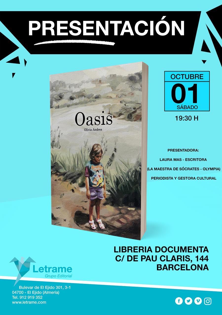 Presentem «Oasis» d'Olivia Andrea - 