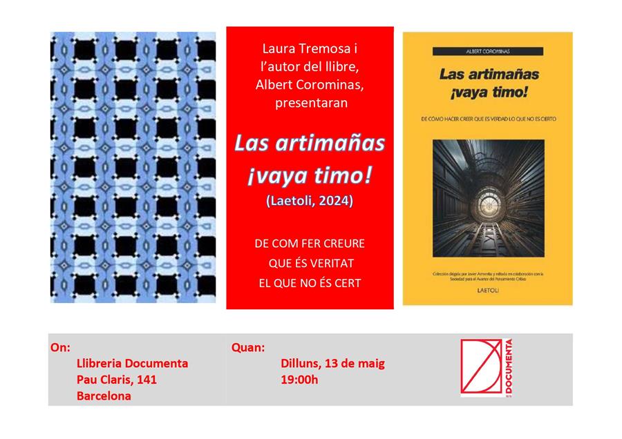 Presentació «Las artimañas ¡Vaya timo!» d'Albert Corominas - 