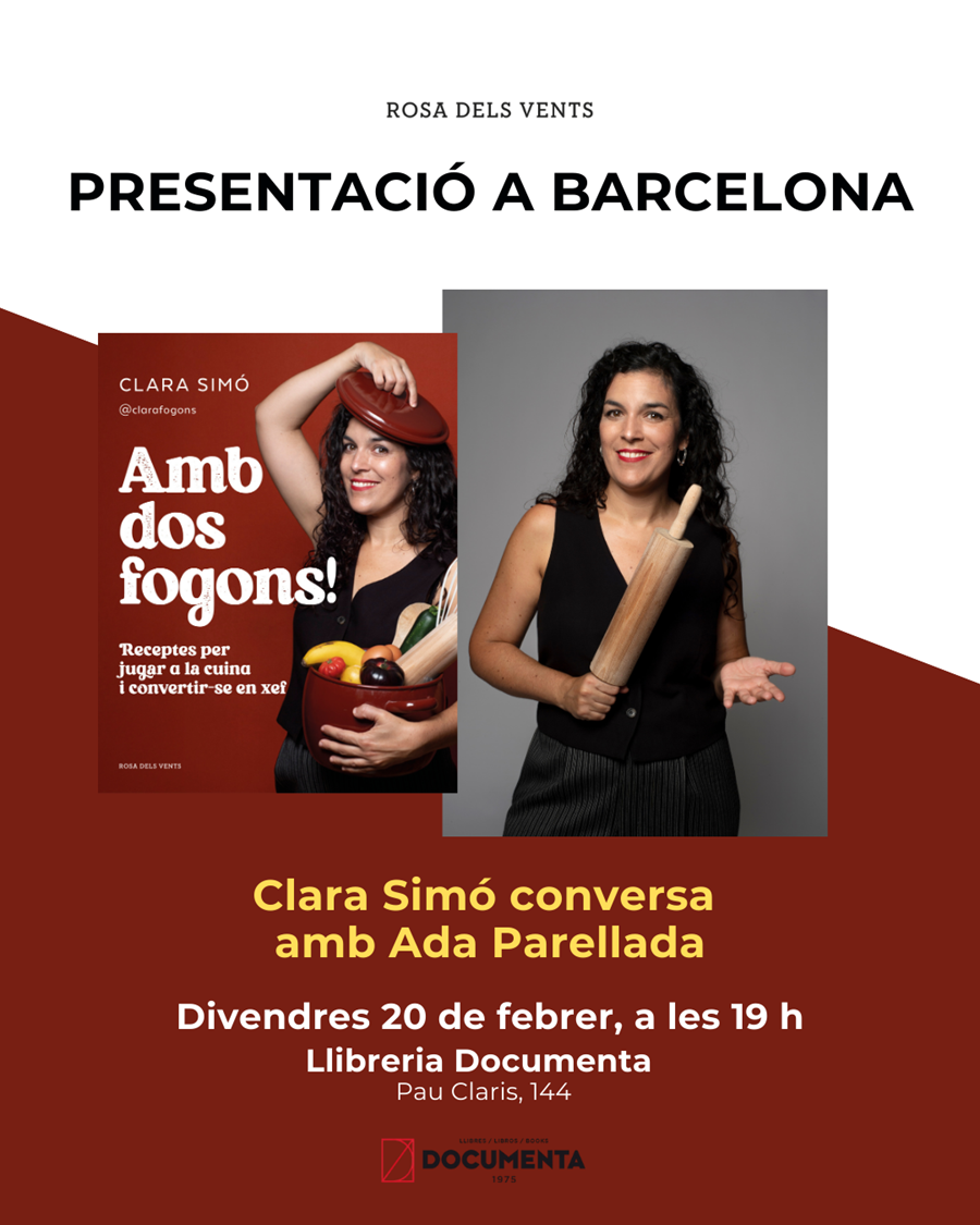 Presentació «Amb dos fogons» de Clara Simó Sàez - 