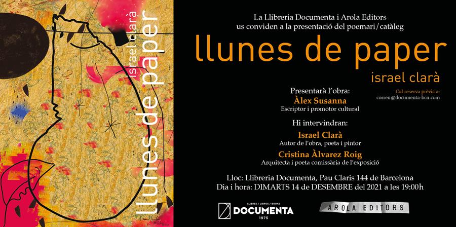 Presentem «Llunes de paper» d'Israel Clarà - 