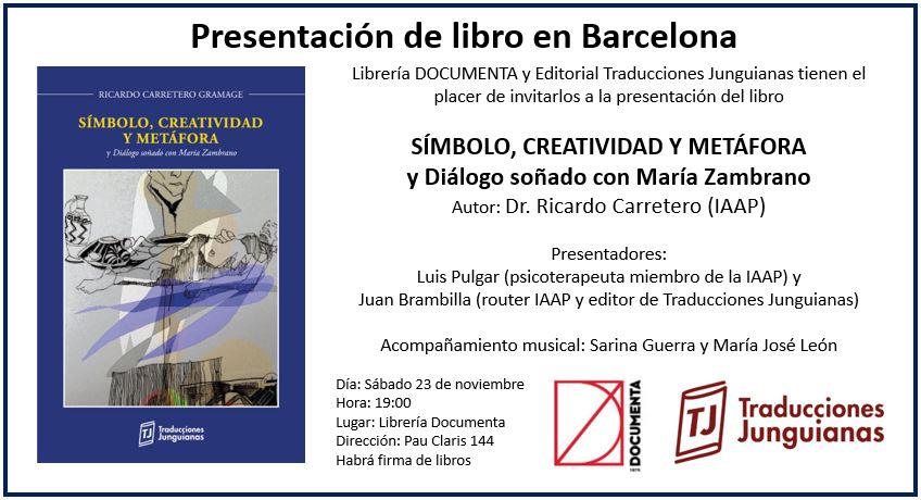 Presentem Símbolo, creatividad y metáfora de Ricardo Carretero - 