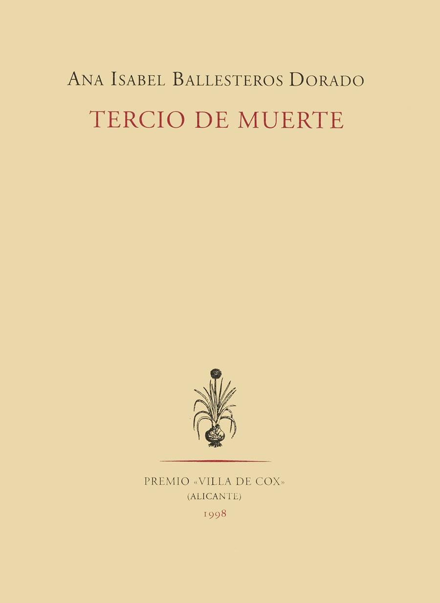 TERCIO DE MUERTE | 9788481912050 | DORADO