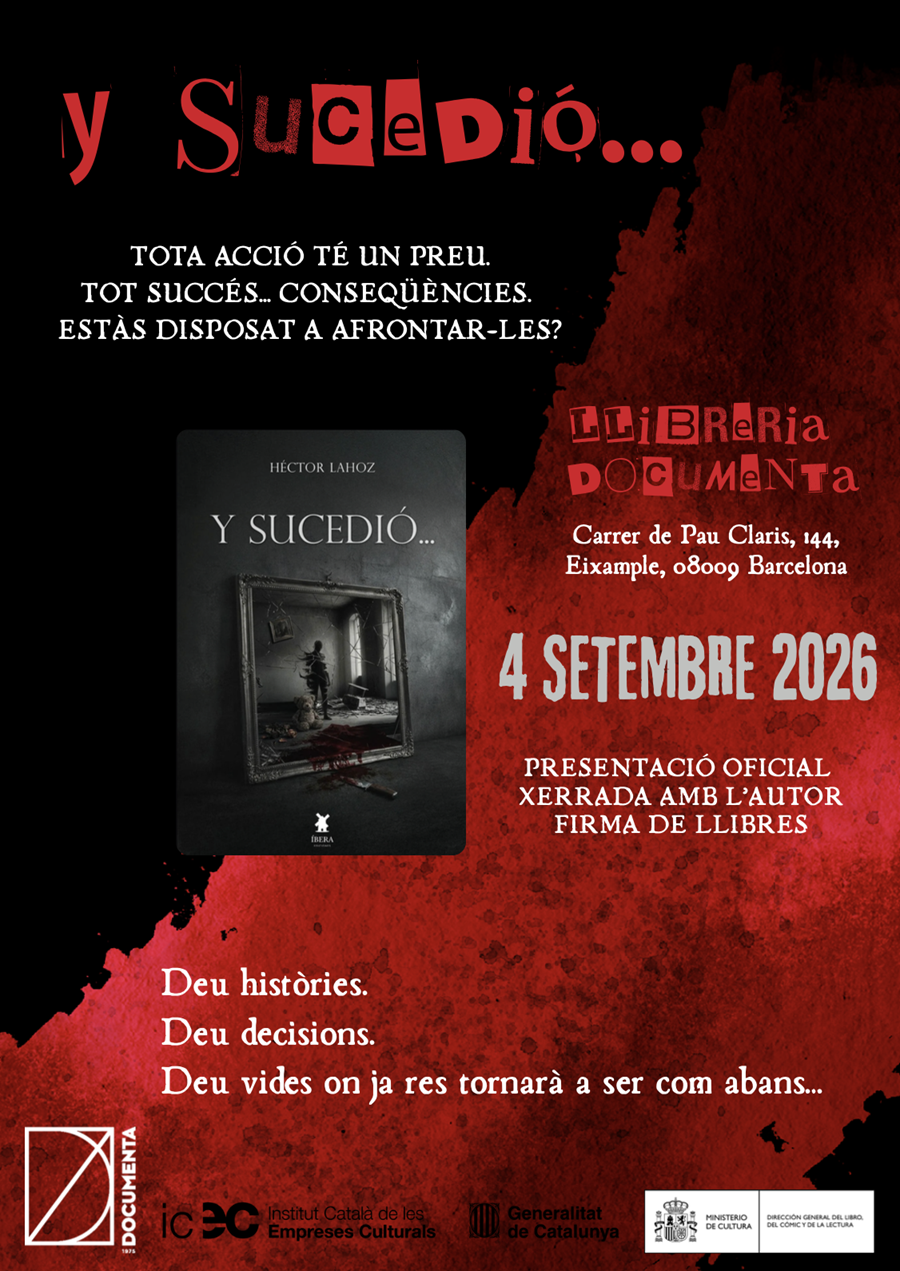 Presentació «Y sucedió...» d'Héctor Lahoz - 