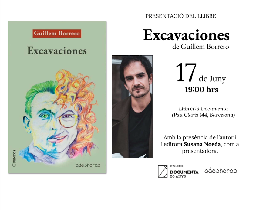 Presentació «Excavaciones» de Guillem Borrero - 