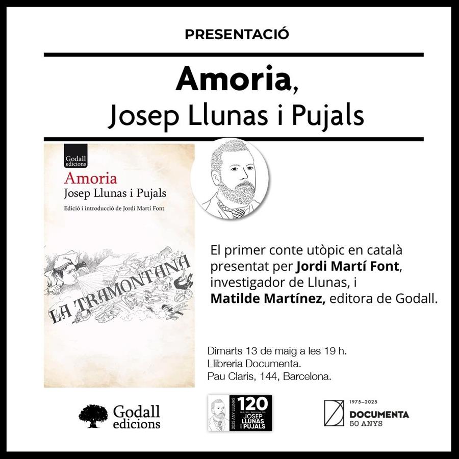 Presentació «Amoria», de Josep Llunas i Pujals  - 