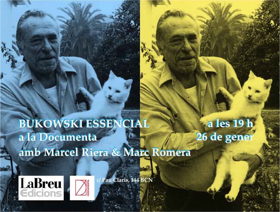 Presentació «Bukowski Essencial» de Charles Bukowski - 
