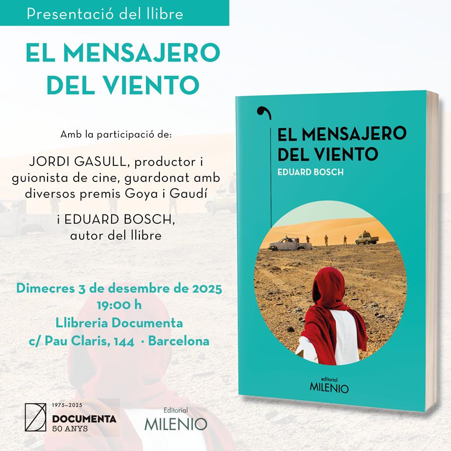 Presentació «El mensajero del viento» d'Eduard Bosch - 