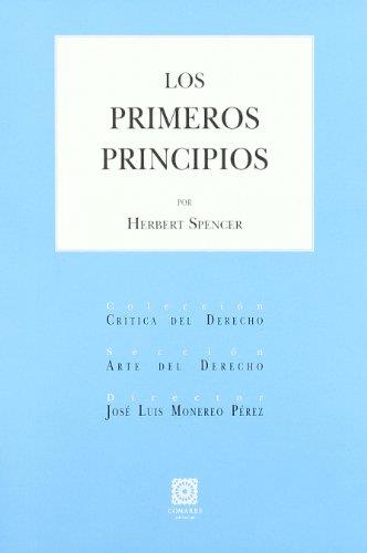 PRIMEROS PRINCIPIOS | 9788498364705 | SPENCER, HERBERT