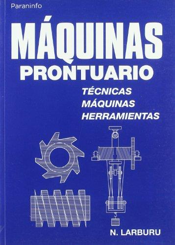 MAQUINAS PRONTUARIO | 9788428319683 | LARBURU ARRIZABALAGA, NICOLAS