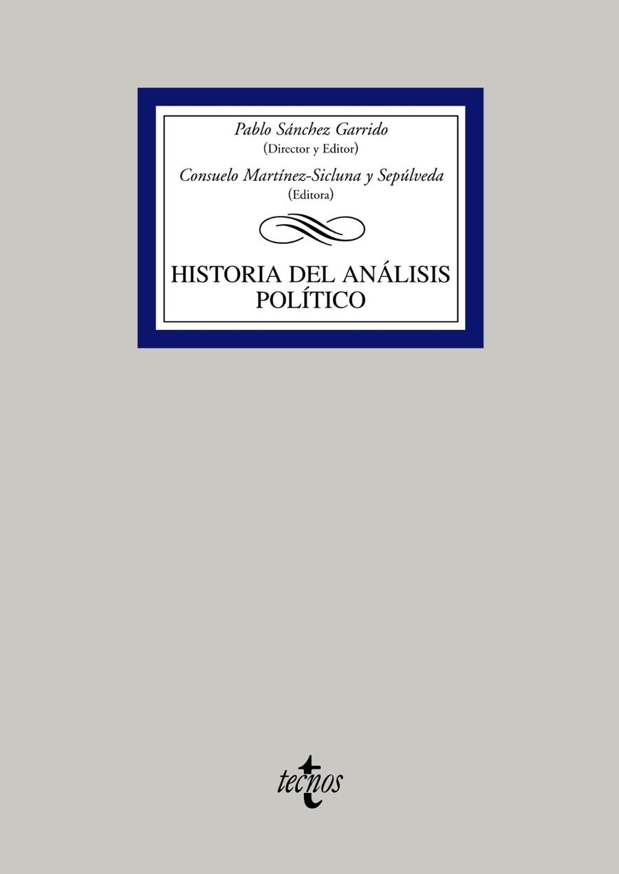 HISTORIA DEL ANALISIS POLITICO | 9788430952700 | SáNCHEZ GARRIDO, PABLO