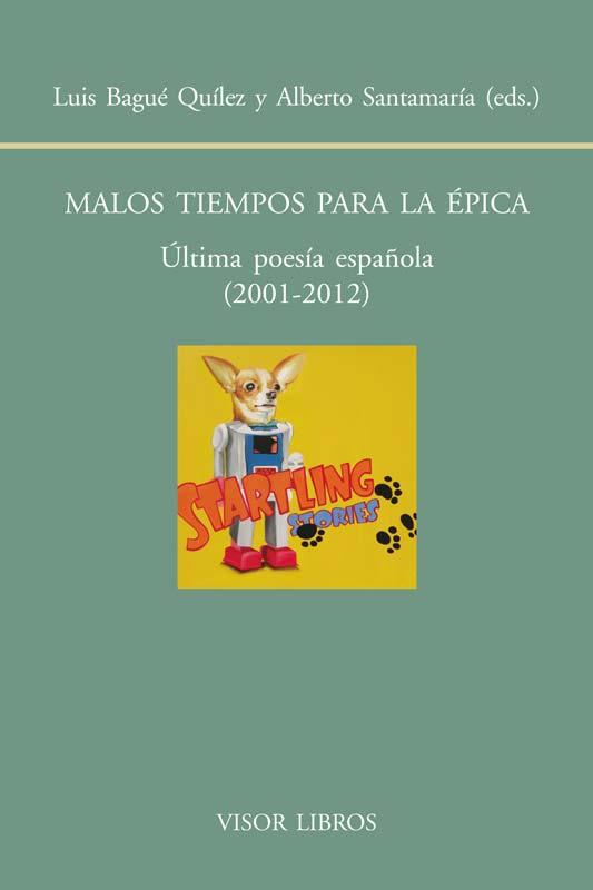 MALOS TIEMPOS PARA LA EPICA | 9788498951400 | MORENO VILLA, JOSé