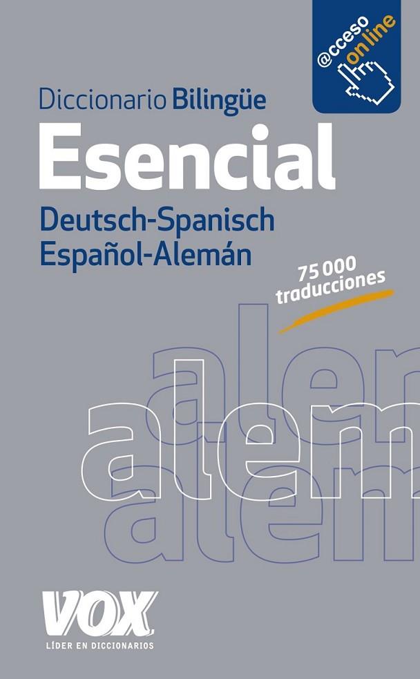 DICCIONARIO ESENCIAL DE ALEMÁN | 9788499742014 | LAROUSSE EDITORIAL