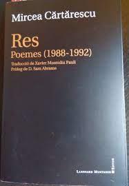 RES. POEMES (1988-1992) | 9788417153427 | CARTARESCU, MIRCEA