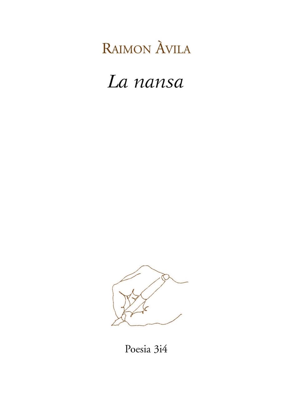 LA NANSA | 9788475029801 | ÀVILA I CASTELLS, RAIMON
