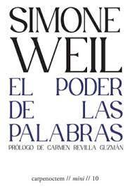 EL PODER DE LAS PALABRAS | 9788412615449 | WEIL, SIMONE