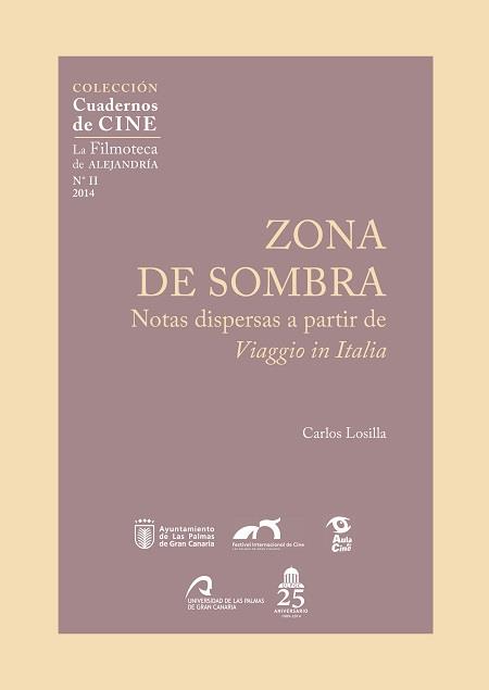 ZONA DE SOMBRA | 9788490421055 | LOSILLA ALCALDE, CARLOS