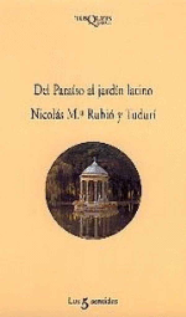 DEL PARAISO AL JARDIN LATINO | 9788472238084 | RUBIO Y TUDURI, NICOLAS Mª
