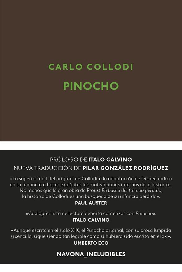 PINOCHO | 9788417978327 | COLLODI, CARLO